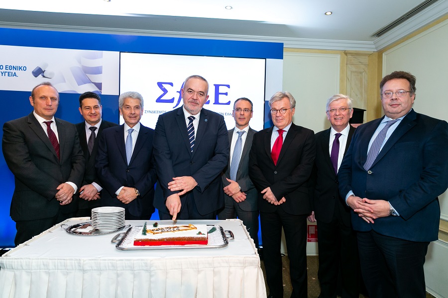 Η κοπή της πρωτοχρονιάτικης πίτας του Συνδέσμου Φαρμακευτικών Επιχειρήσεων (ΣΦΕΕ)