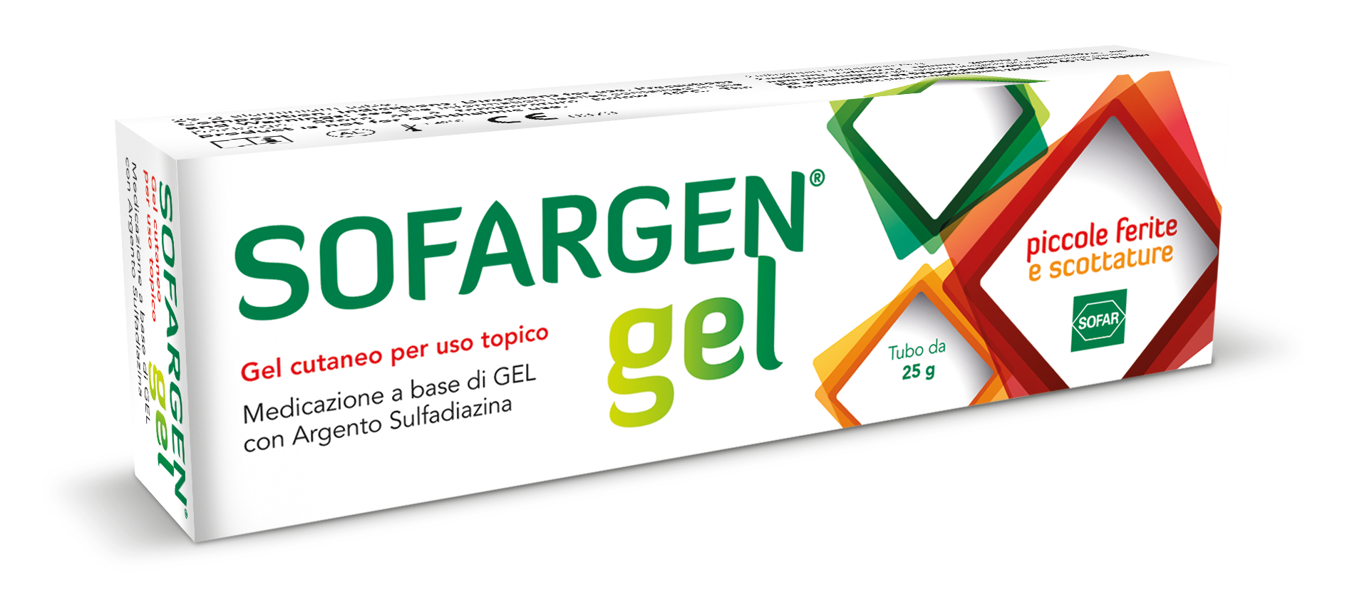 To Sofargen Gel είναι ένα νέο ιατροτεχνολογικό προϊόν, το οποίο μαζί με το Sofargen Spray προσφέρει μία ολοκληρωμένη λύση για την αντιμετώπιση κάθε πληγής. Sofargen Gel box