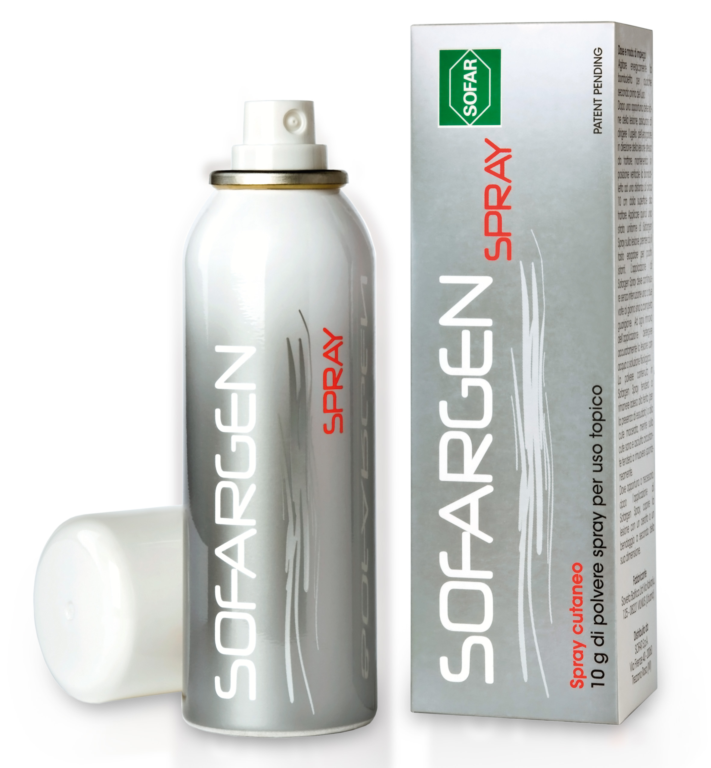 Το Sofargen® spray είναι ένα ειδικό, σύγχρονο ιατροτεχνολογικό προϊόν σε μορφή πούδρας, για την αντιμετώπιση δερματικών μικροτραυμάτων, ιδίως αμυχών, γδαρσιμάτων, κοψιμάτων, επιφανειακών τραυμάτων και γενικά λύσεων της συνέχειας του δέρματος. Sofargen Spray
