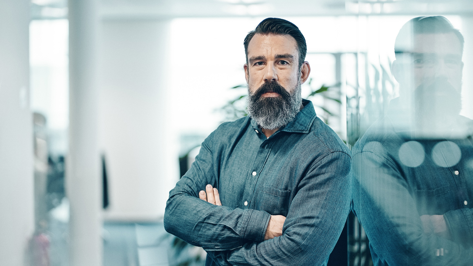 Ο Επικεφαλής Ψηφιακής Τεχνολογίας της Εταιρείας Sandoz, Andre Heeg.