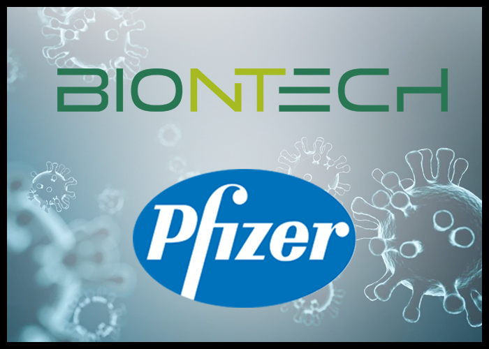 Η Pfizer και η BioNTech ενδέχεται να προμηθεύσουν στην Ε.Ε. 200 εκατομμύρια δόσεις του υποψήφιου mRNA εμβολίου κατά του SARS-CoV-2.