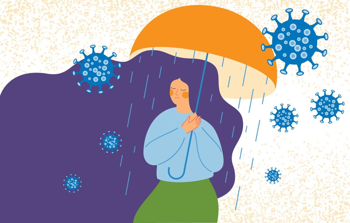 Ένας στους Πέντε που Νόσησε με COVID-19 θα Εμφανίσει Κάποια Ψυχική Διαταραχή Μέσα στο Επόμενο Τρίμηνο.