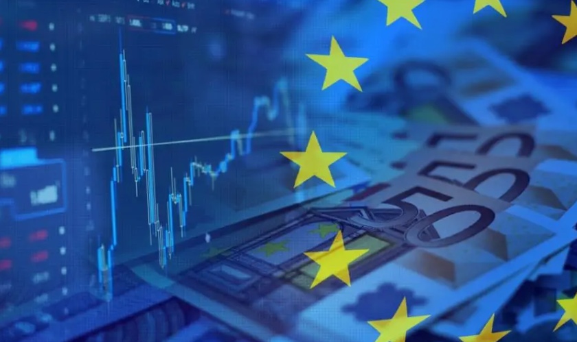 Μείωση του ΑΕΠ της Ευρωζώνης.