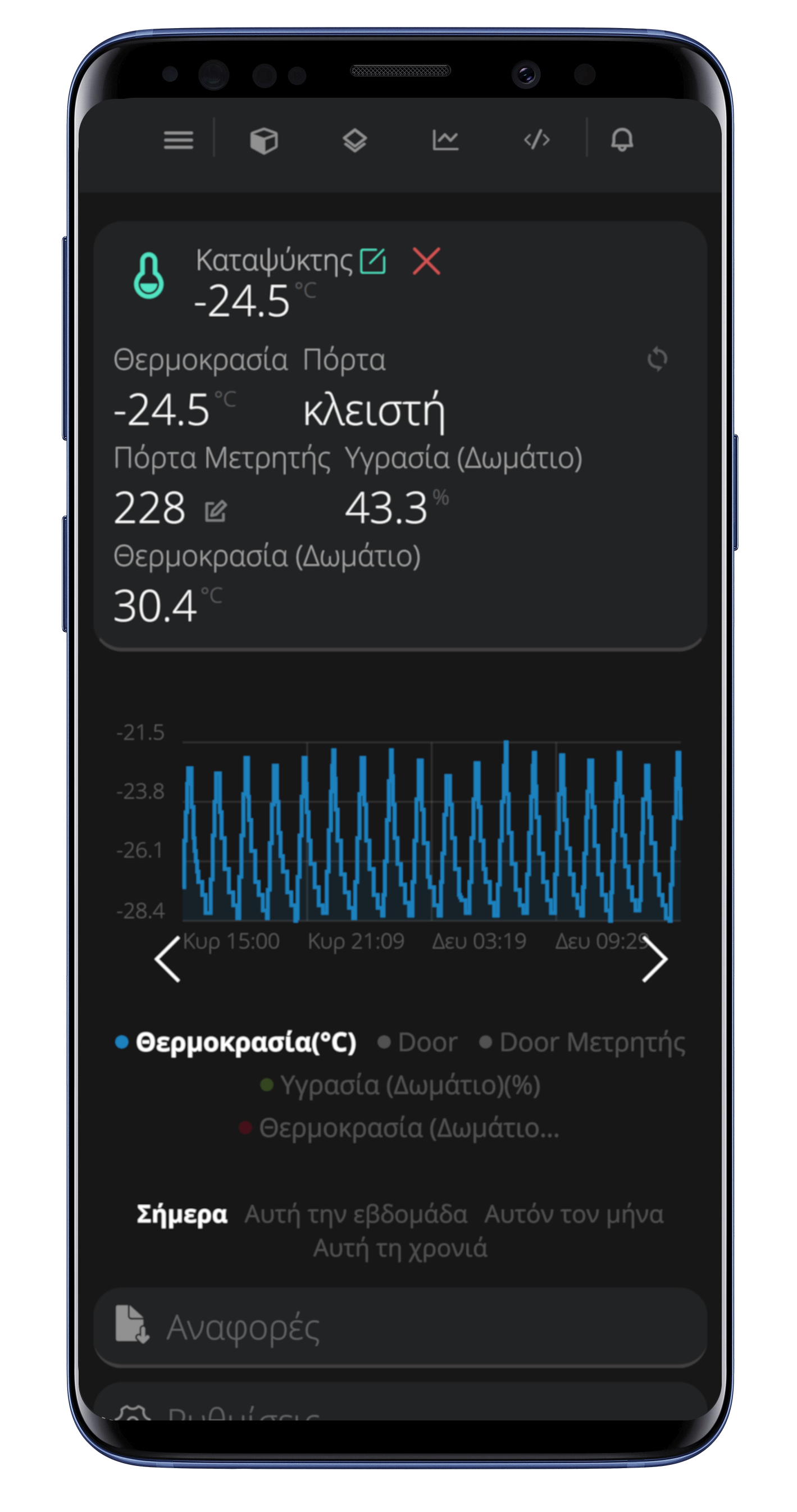Το HAM ThermoSense, είναι ένα Wi-Fi καταγραφικό θερμοκρασίας, εξοπλισμένο με ένα ακριβές αισθητήριο μέτρησης, ικανό να καλύψει ένα μεγάλο εύρος μέτρησης των συνθηκών θερμοκρασίας