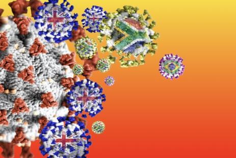 Κορωνοϊός - Μία Μετάλλαξη της Νοτιοαφρικανικής Παραλλαγής Εντοπίστηκε στη Βρετανική Παραλλαγή.