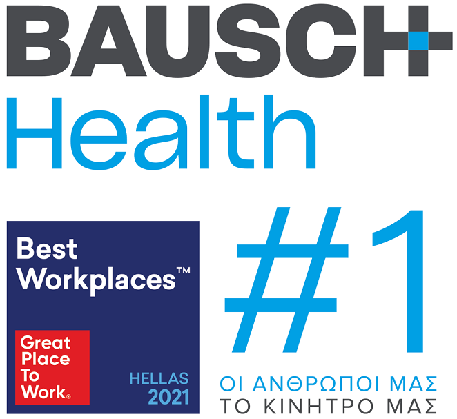 BAUSCH Health Hellas - #1 Best Workplaces 2021. BAUSCH Health Hellas - #1 Best Workplaces 2021.