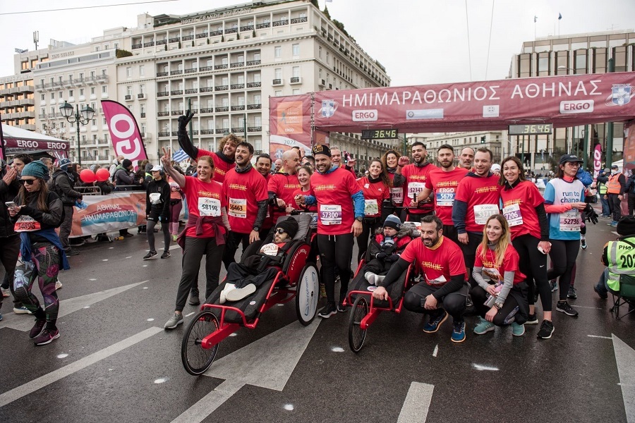 Lavipharm - Χορηγός του MDA Ελλάς στον 10ο Ημιμαραθώνιο Αθήνας 2022.