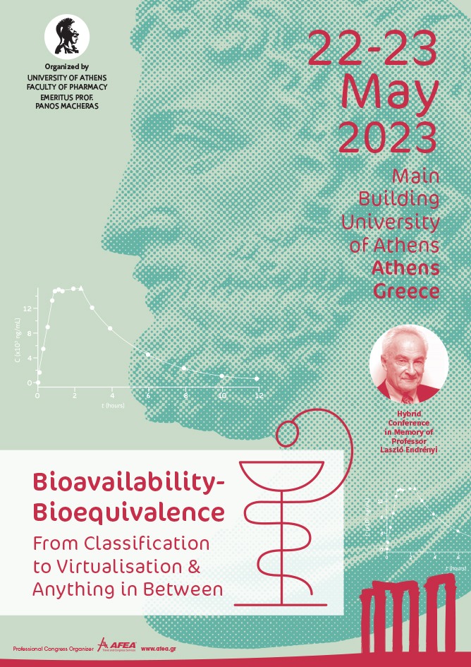Συνέδριο «Bioavailability-Bioequivalence», 22-23 Μαΐου 2023. Συνέδριο «Bioavailability-Bioequivalence», 22-23 Μαΐου 2023.