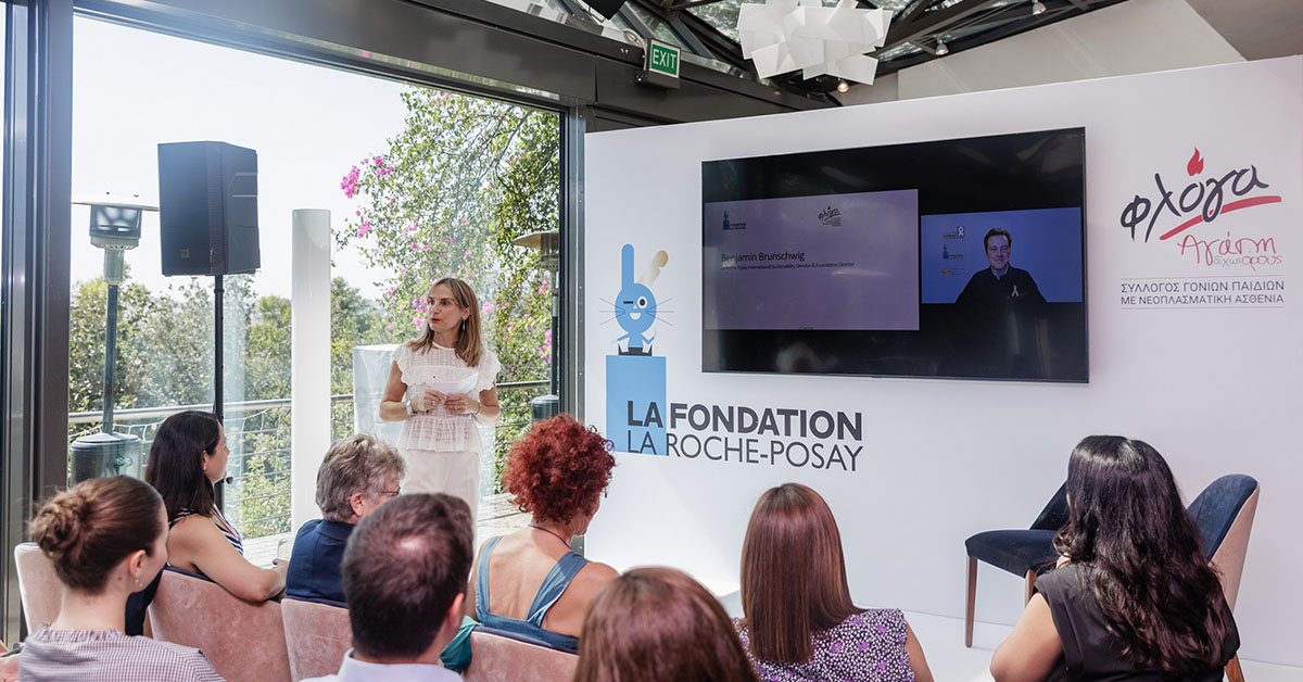 La Fondation La Rοche–Posay & «Φλόγα»: Σύμμαχοι Υποστήριξης Παιδιών και Οικογενειών με Νεοπλασματική Ασθένεια