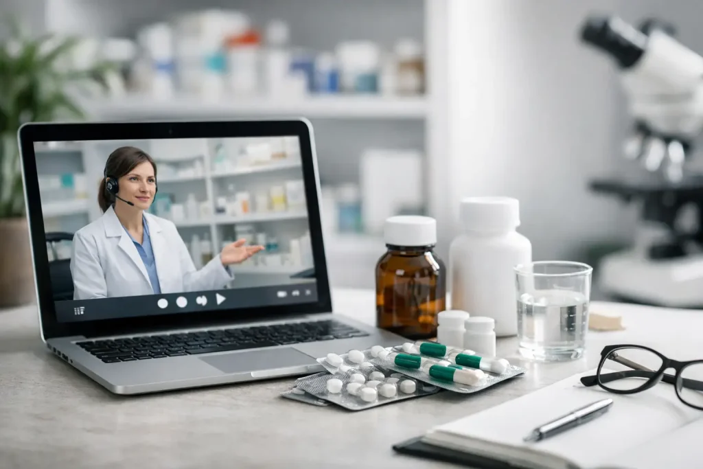 e-learning φαρμακοποιών με ουσία