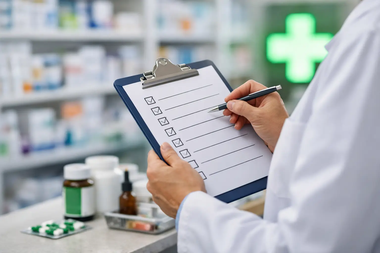 Checklist καθημερινής λειτουργίας φαρμακείου