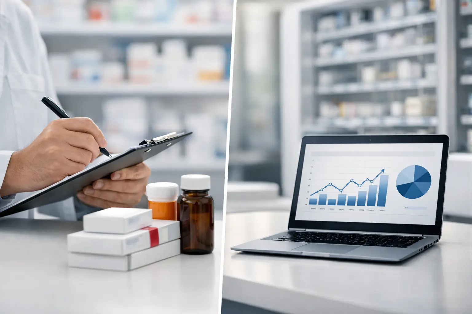 Manual Ordering vs Forecasting in Pharmacy